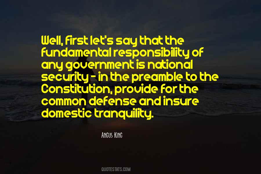 Quotes About The Preamble #1490933