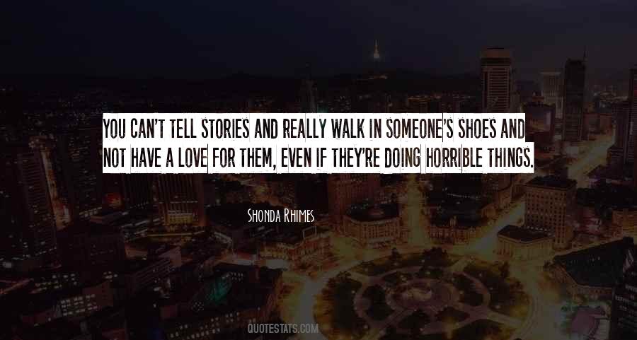 Quotes About Shoes And Love #1295013
