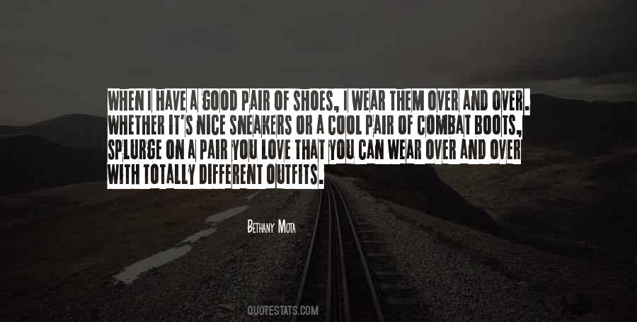 Quotes About Shoes And Love #378549
