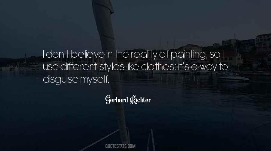 Quotes About Different Styles #1619313