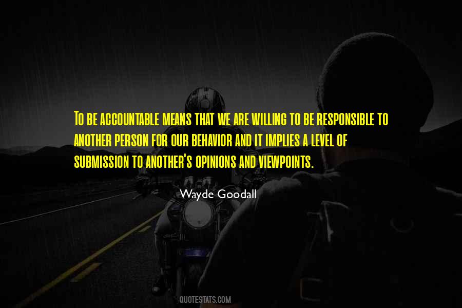 Leadership Accountability Quotes #609360