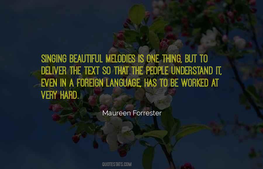 Quotes About Foreign Language #111263