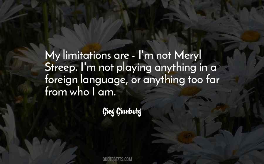 Quotes About Foreign Language #1167020