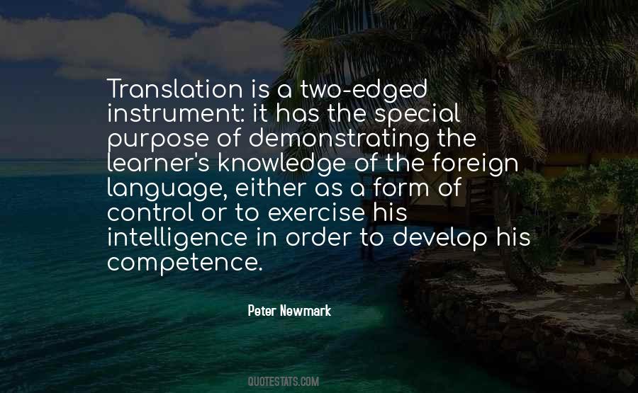 Quotes About Foreign Language #22420