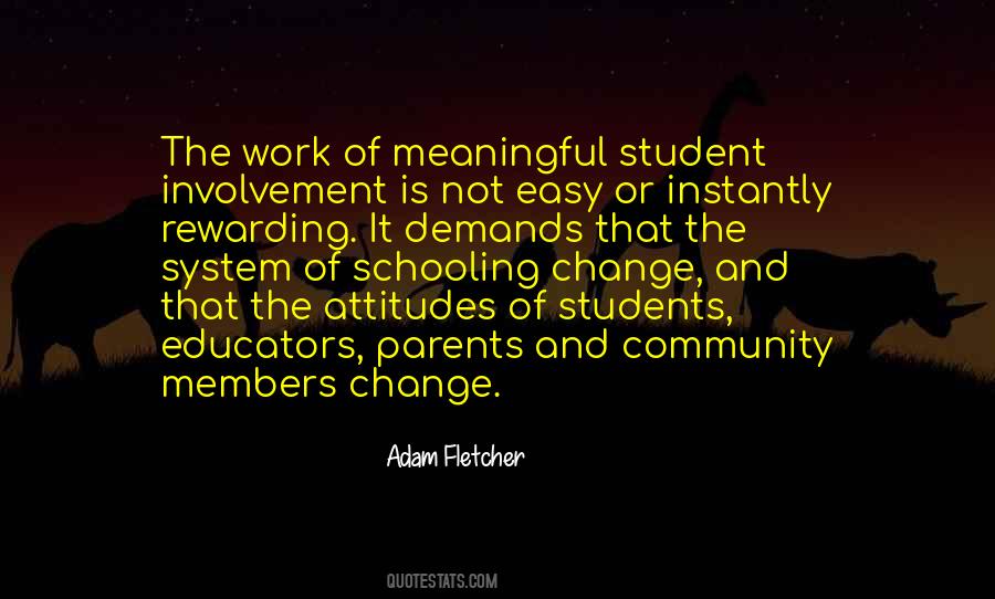 Quotes About Student Involvement #1388415