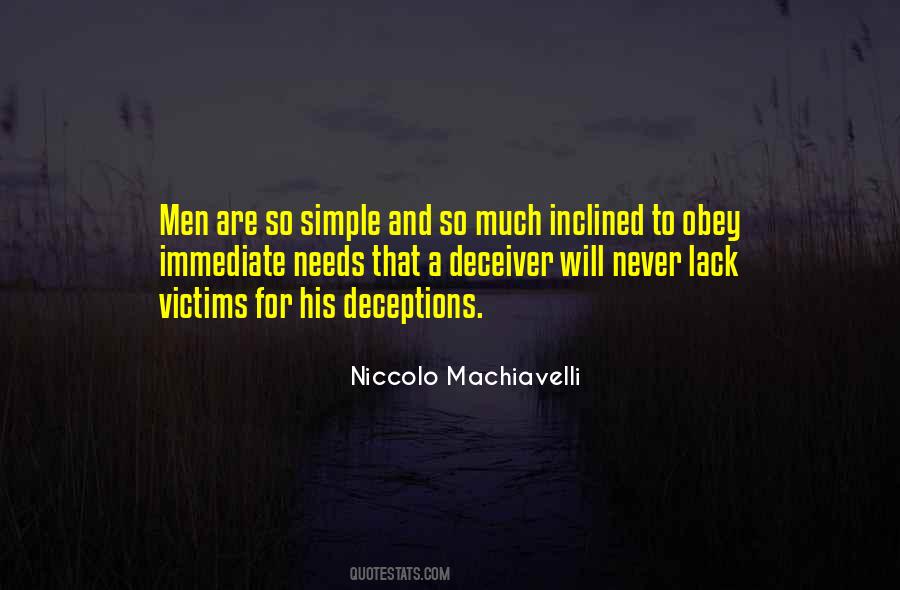 Quotes About Deceptions #1008106