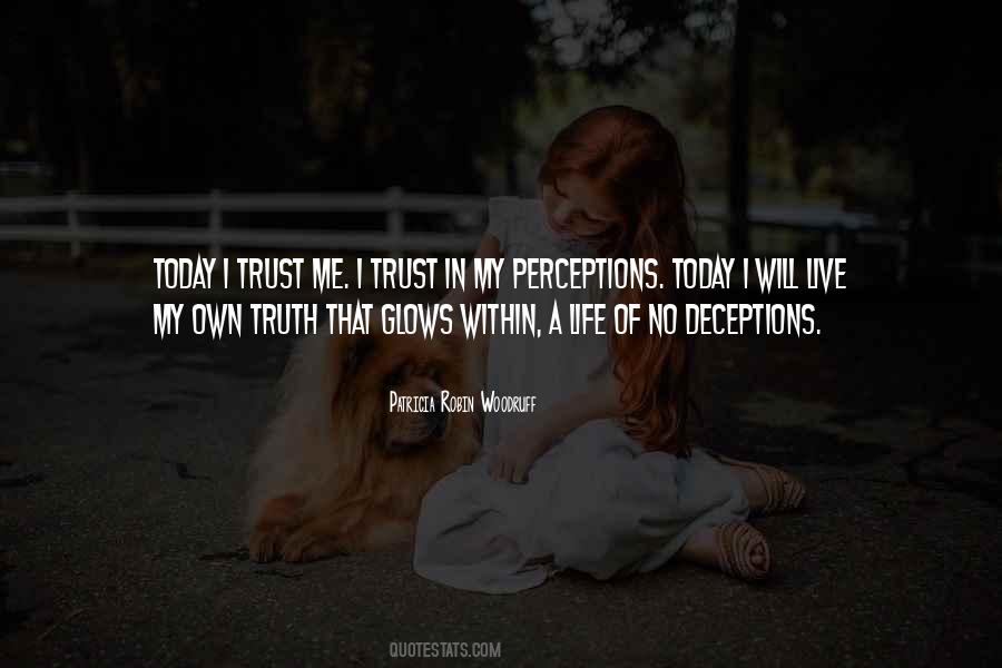 Quotes About Deceptions #1296765