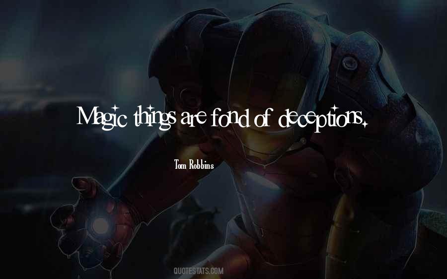 Quotes About Deceptions #441911