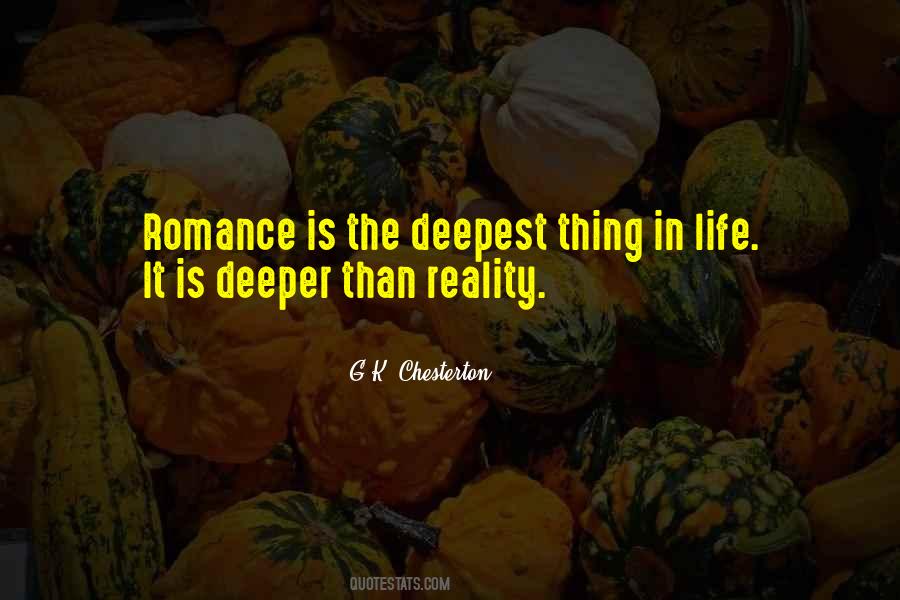 Reality In Life Quotes #129563