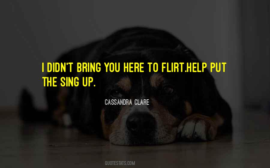 Sing Sing Quotes #18245