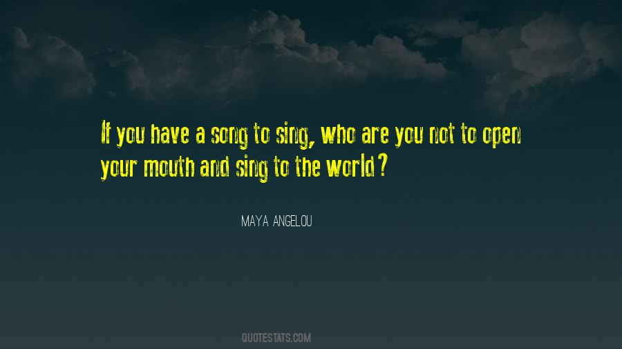 Sing Sing Quotes #36241
