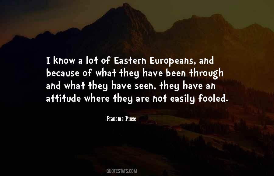 Eastern Europeans Quotes #696693