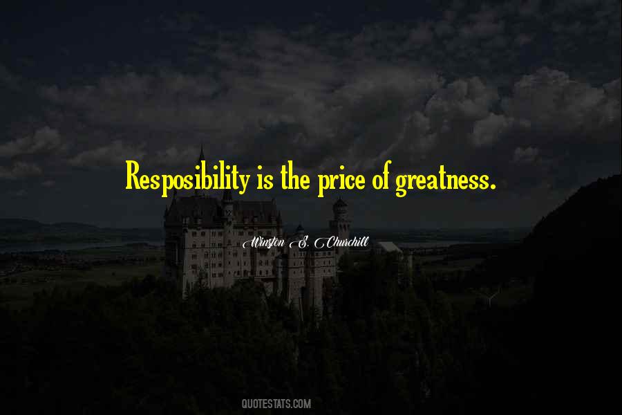 Quotes About Resposibility #622839