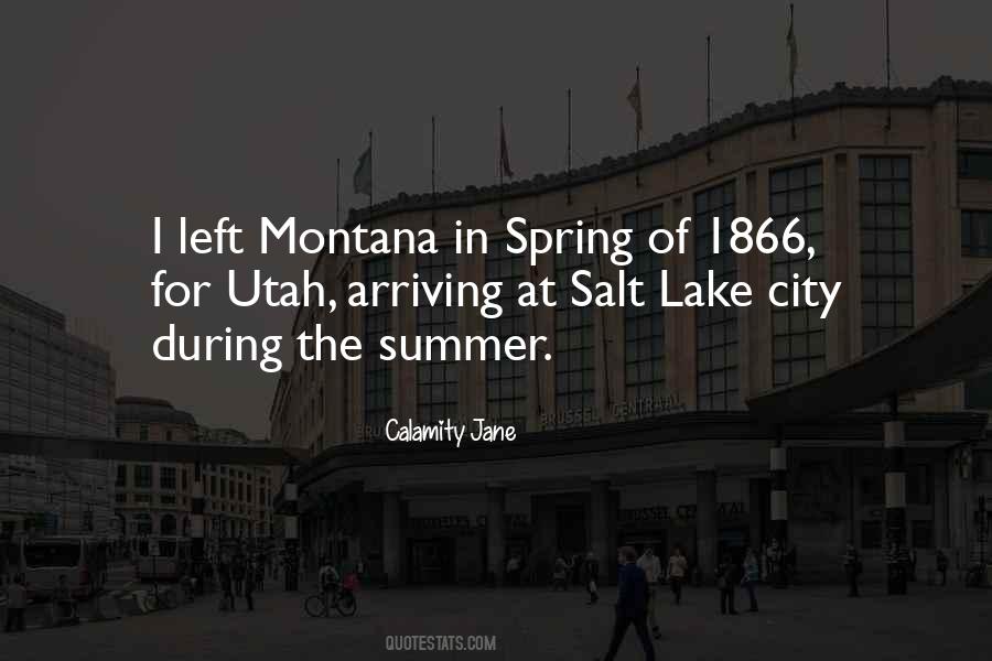 Quotes About Salt Lake City #742130