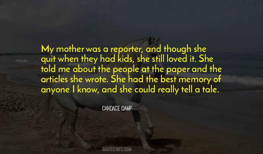 Quotes About Mother #1845888