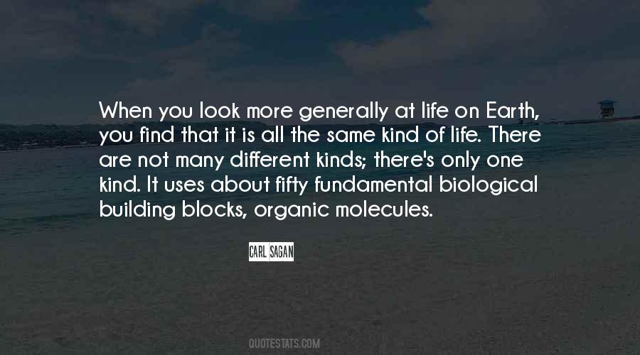 Quotes About Organic Molecules #672339