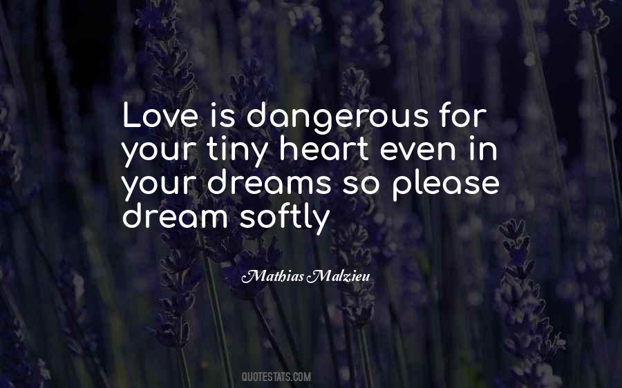 Quotes About Love Is Dangerous #530085