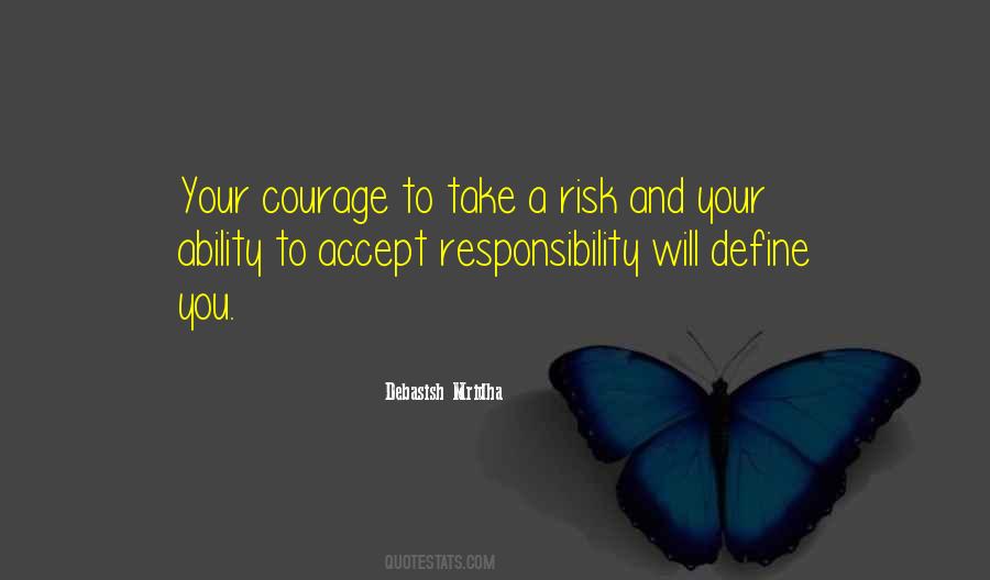 Quotes About Responsiblity #1277267