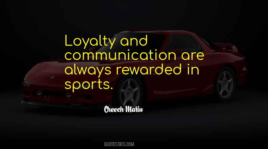 Quotes About Communication In Sports #1223186