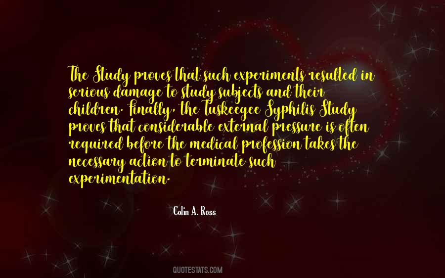 Medical Study Quotes #1479576
