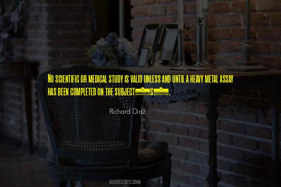Medical Study Quotes #209376