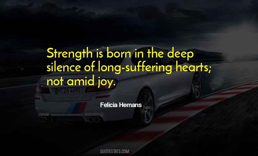 Born Of Silence Quotes #1134937
