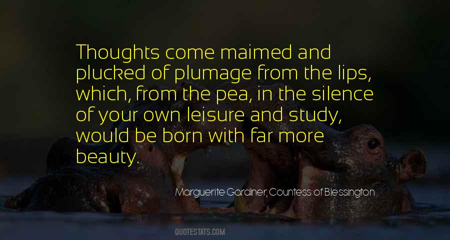 Born Of Silence Quotes #1303499