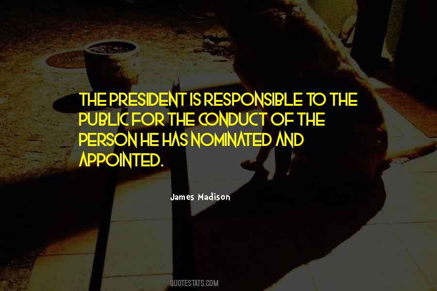 Quotes About Responsible Person #1140897