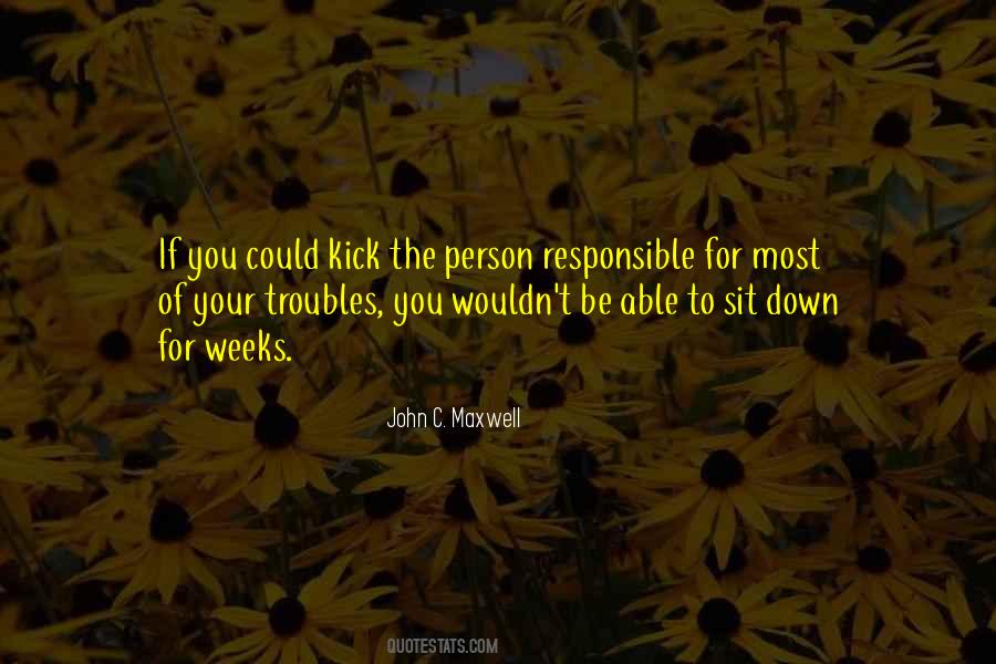 Quotes About Responsible Person #835361