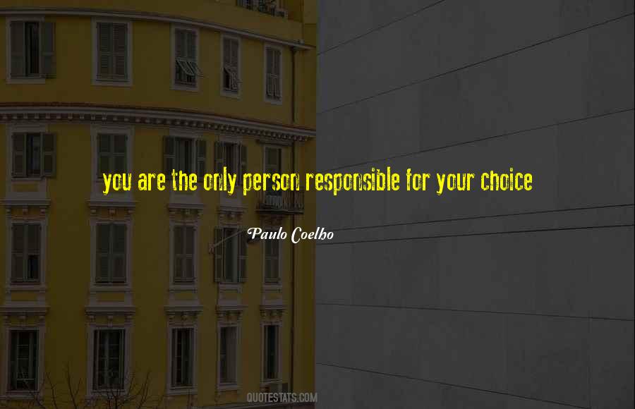Quotes About Responsible Person #940815