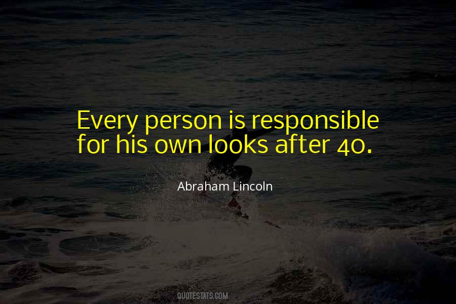Quotes About Responsible Person #958613