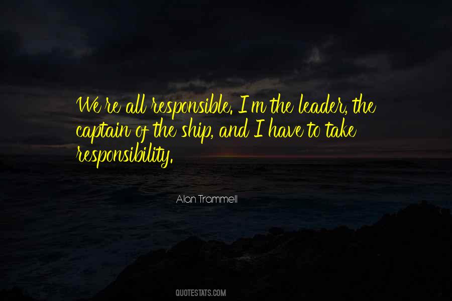 Quotes About Responsible Leader #1450264