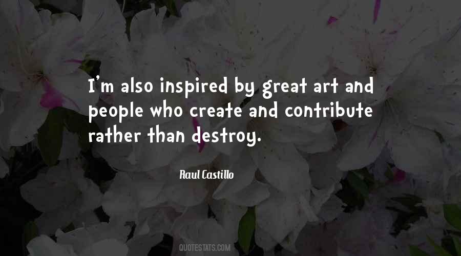 Quotes About Create Art #72136
