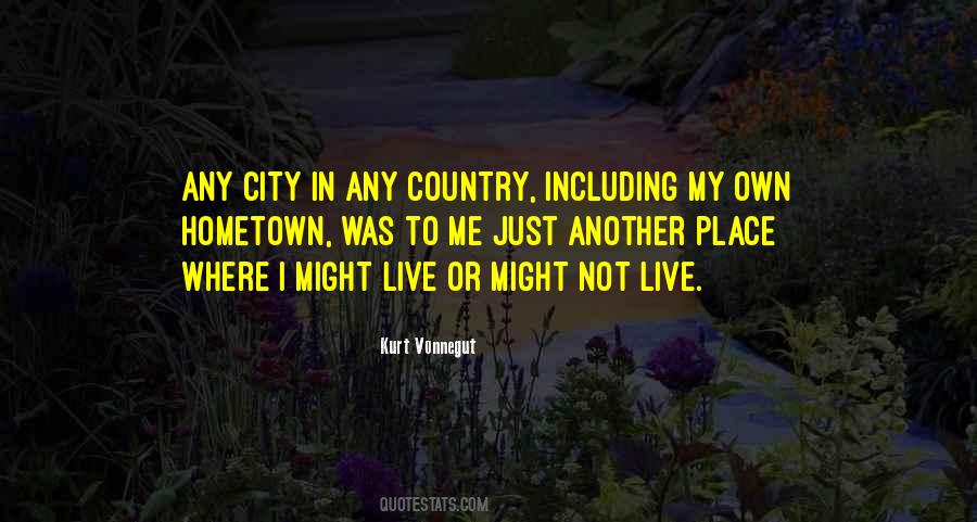 My Own Country Quotes #83024