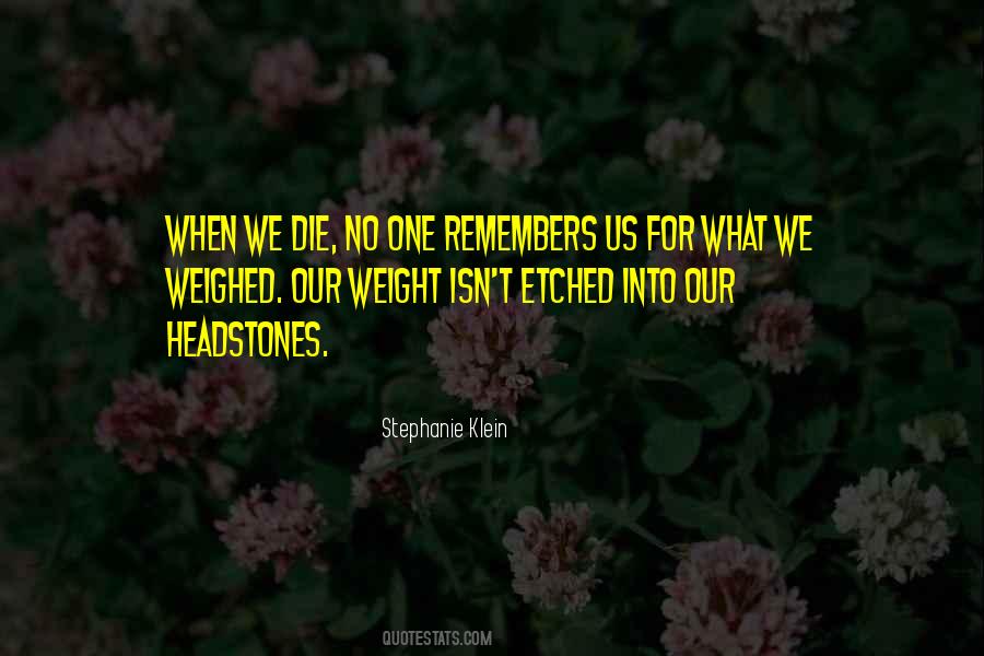 No Weight Quotes #387722