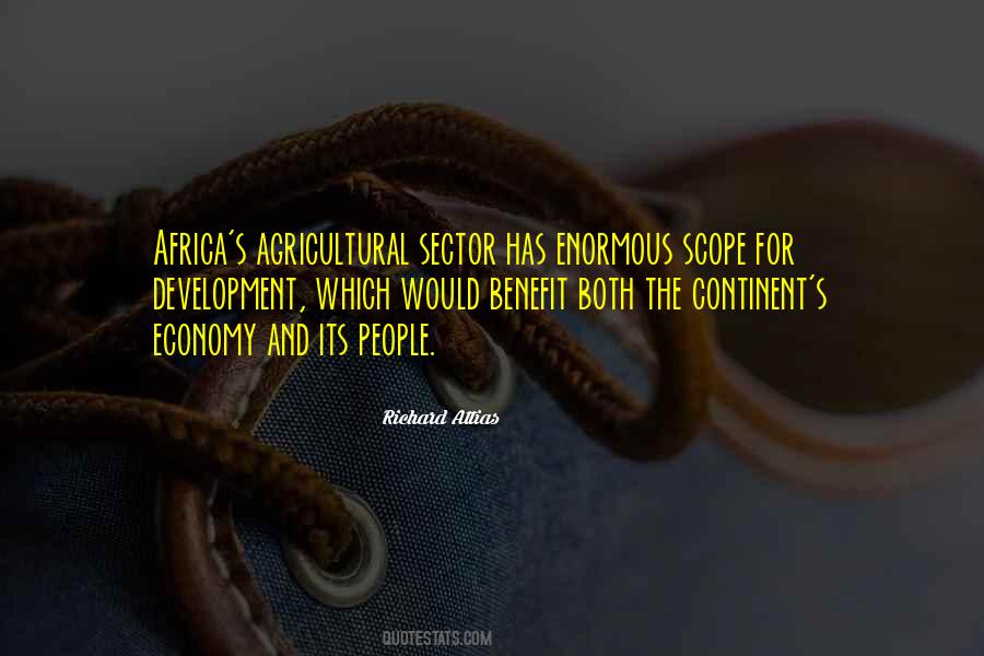 Quotes About Agricultural Development #2196