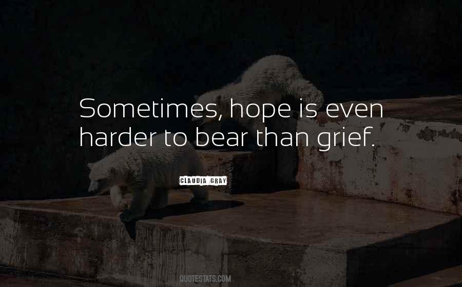Quotes About Loss And Hope #96963