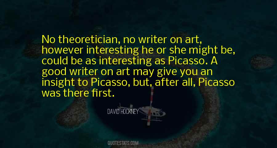 A Good Writer Quotes #1458246