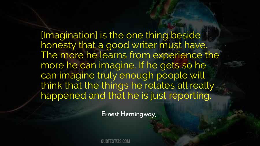 A Good Writer Quotes #1765386