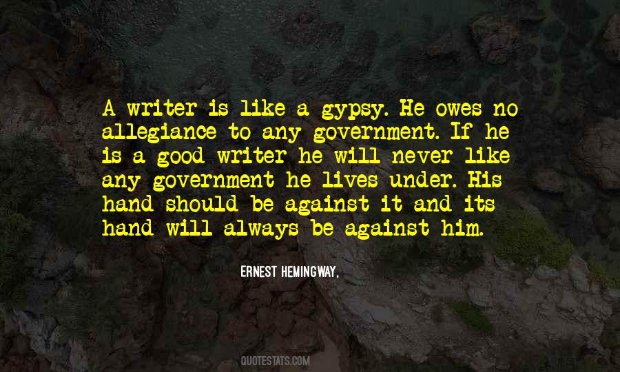 A Good Writer Quotes #1779414