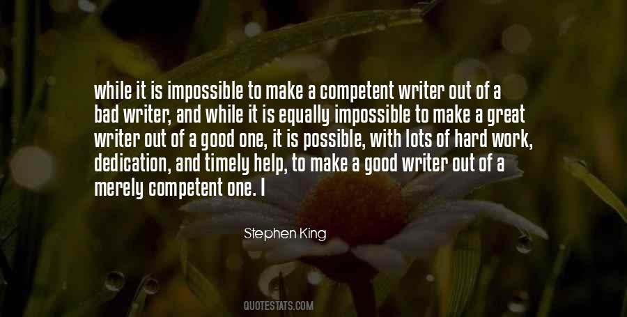 A Good Writer Quotes #224113