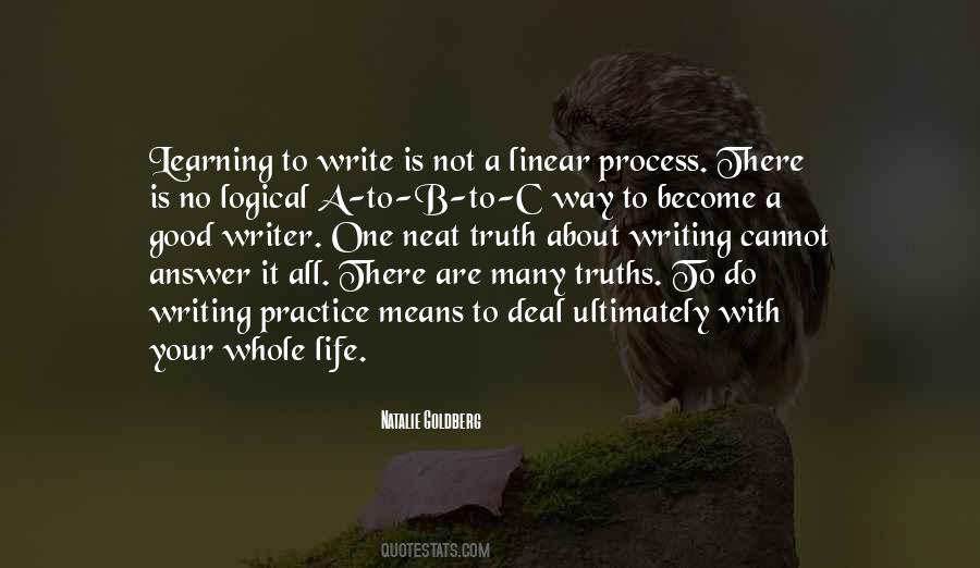 A Good Writer Quotes #381157