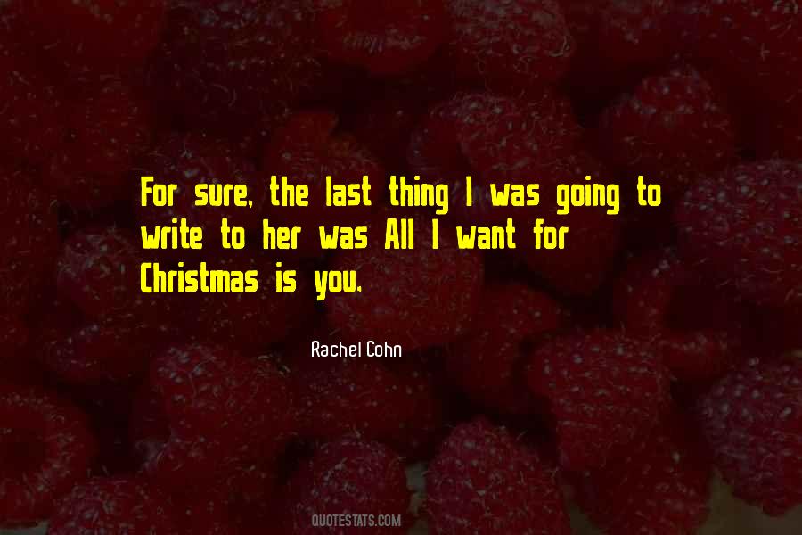 Quotes About All I Want For Christmas Is You #1150031