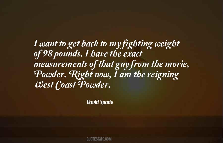 Quotes About Powder #1478616