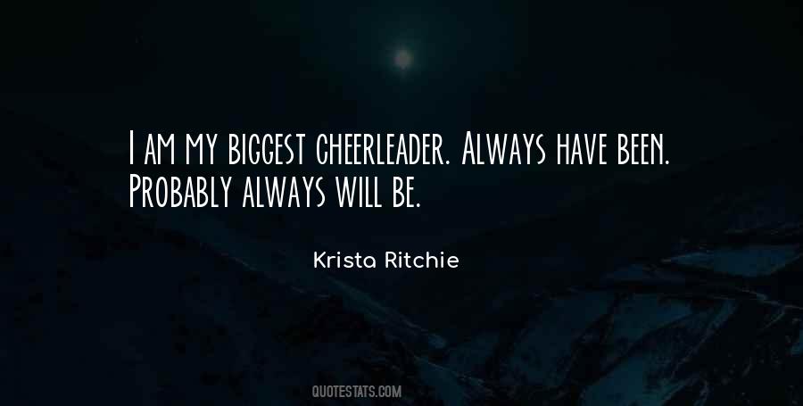 My Cheerleader Quotes #1328015