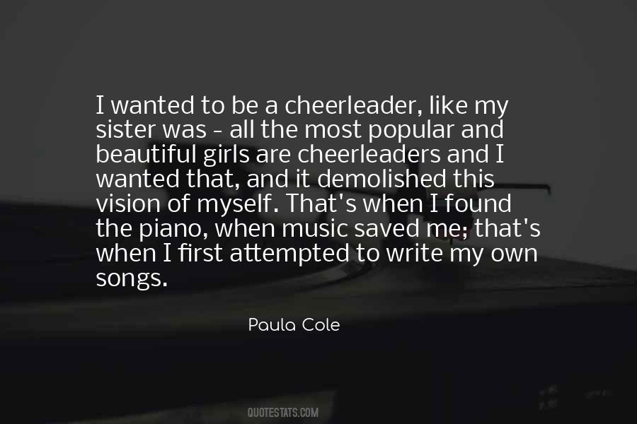 My Cheerleader Quotes #1360753
