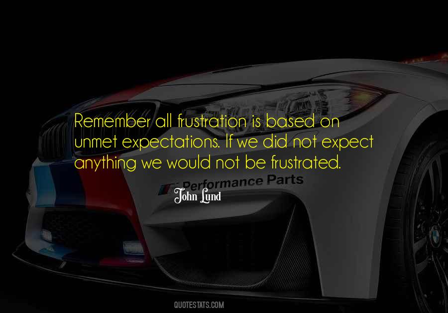 Quotes About Unmet Expectations #1364038