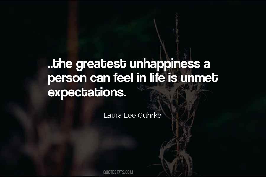 Quotes About Unmet Expectations #1729645