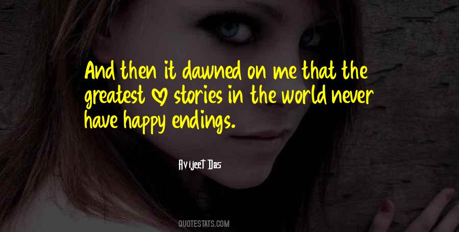 Quotes About Happy Love Story #1502800
