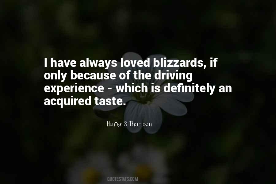 Quotes About Blizzards #1468991